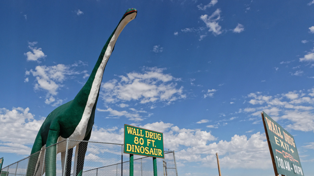 Signs for Wall Drug, SD