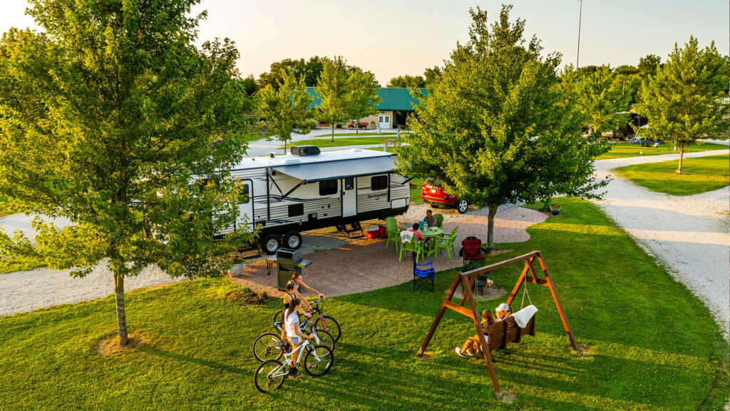can someone live in a camper on my property