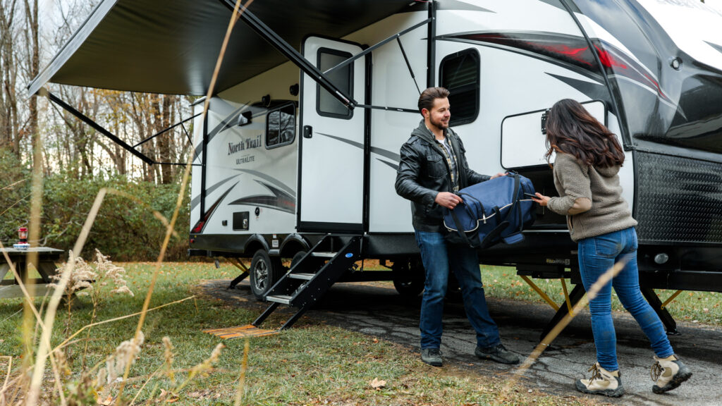 living in an rv full-time on your own land