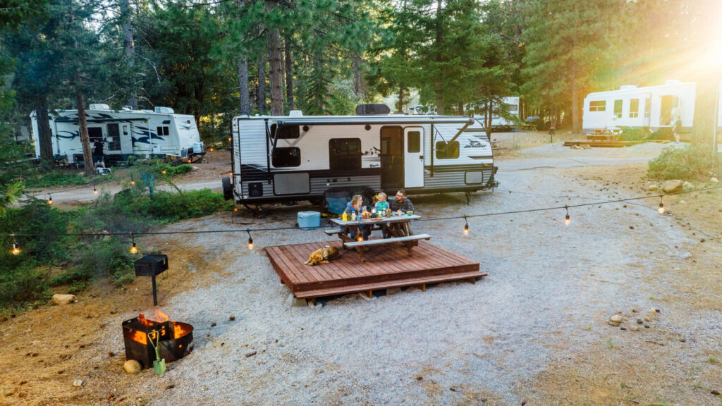 can i live in a camper