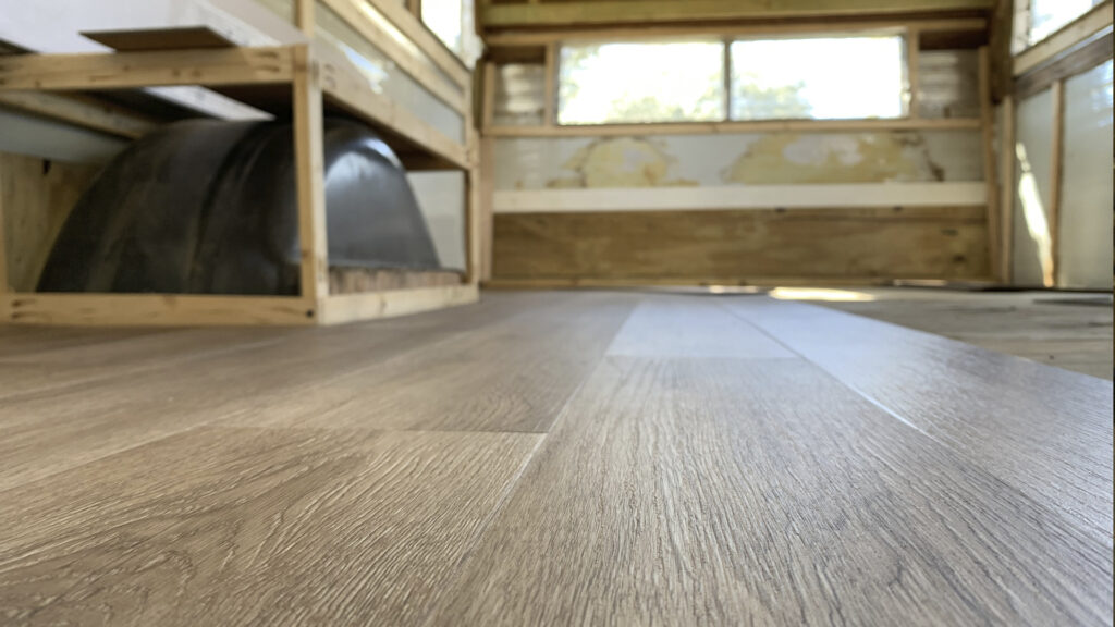 camper flooring ideas