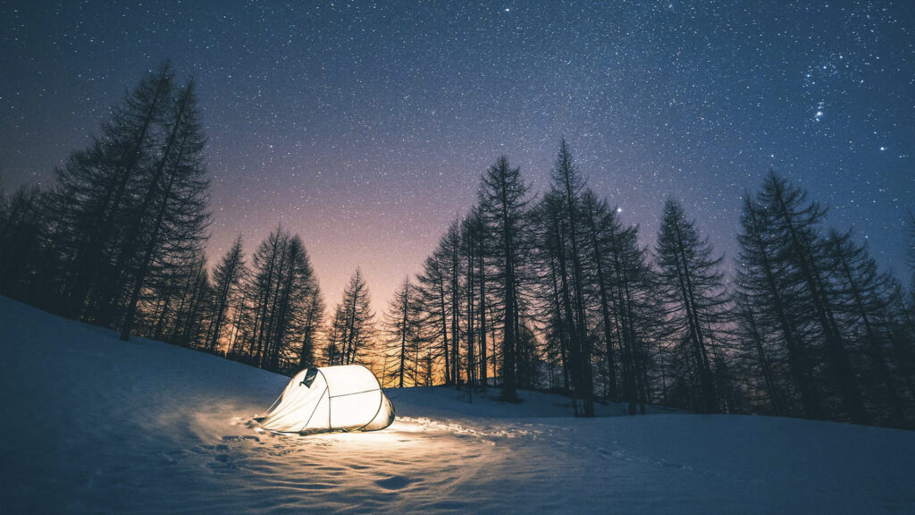 cold weather camping