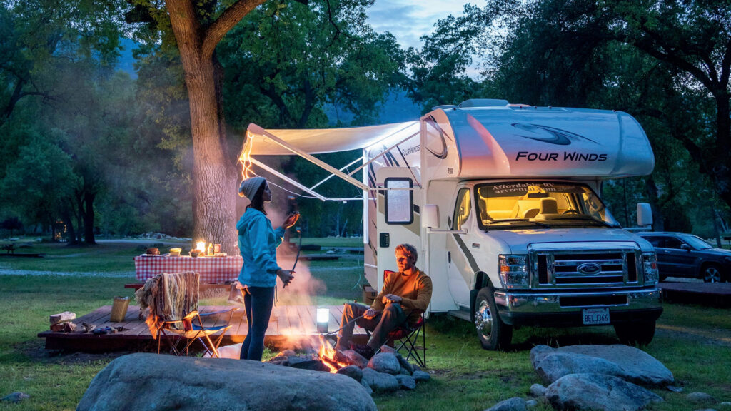 travel trailer setup checklist