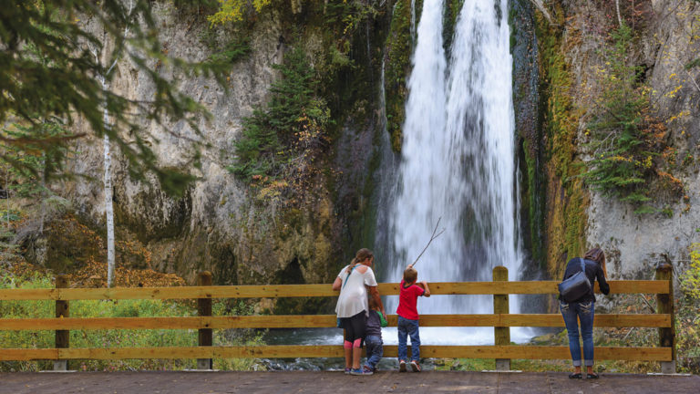 Spearfish Canyon Waterfalls, Spearfish, South Dakota