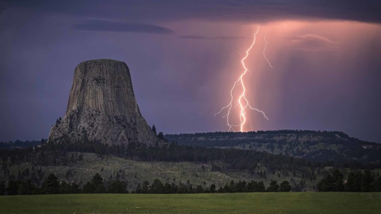 Devils Tower National Monument, Devil's Tower, Wyoming