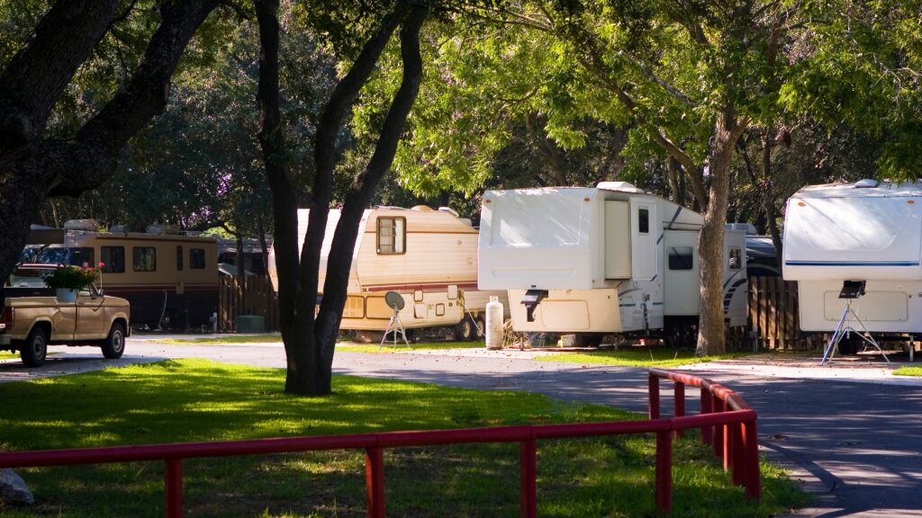What is the maximum RV length for national parks?