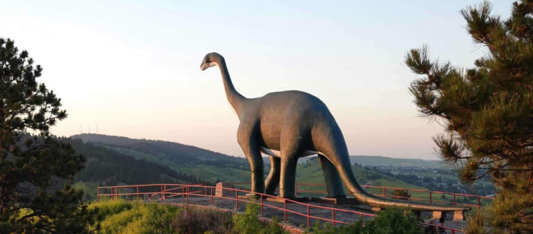Dinosaur Park, Rapid City, South Dakota. Photo courtesy of Visit Rapid City.