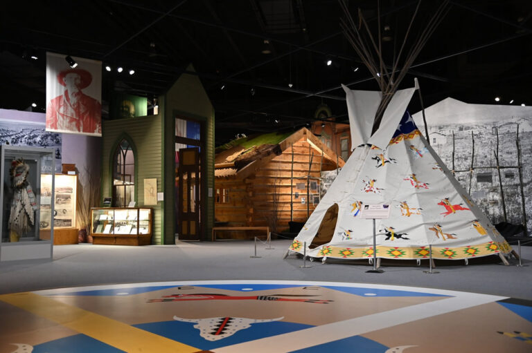 Sioux Indian Museum Exhibits at the Journey Museum and Learning Center, Rapid City, South Dakota. Photo courtesy of the Journey Museum.