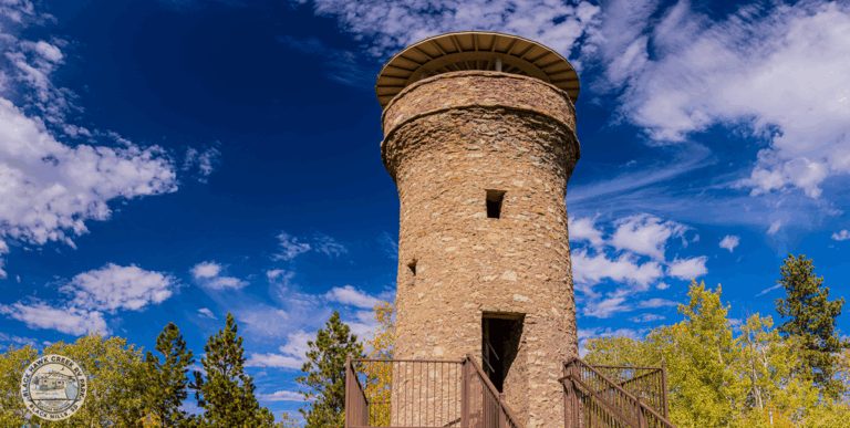 Mt Roosevelt Friendship Tower, Black Hills National Forest, South Dakota.