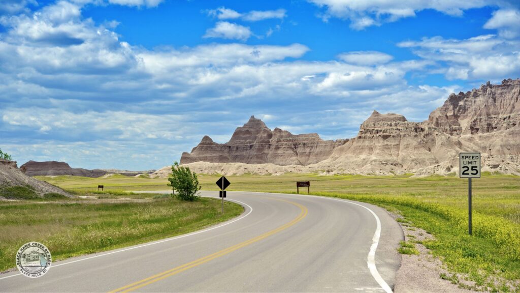 can you drive through badlands national park